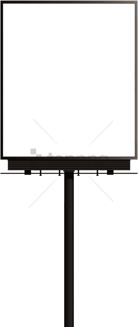 Free Png Download Billboard Png Png Images Background - Billboard Png Clipart (480x1135), Png Download