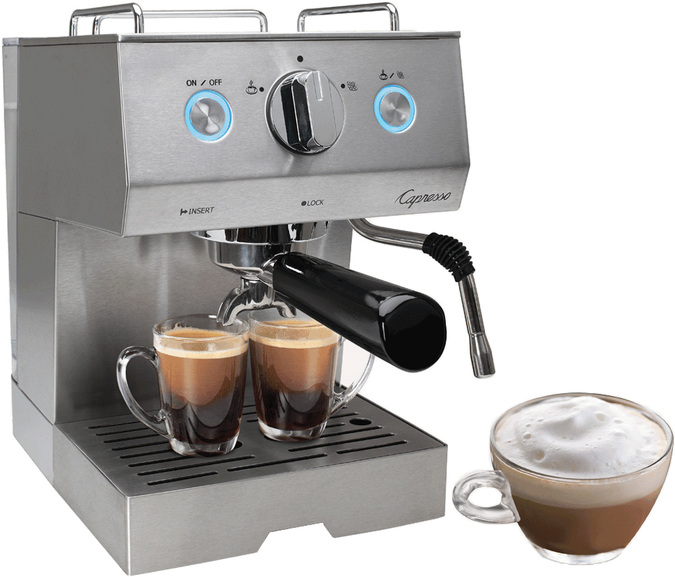 Cappuccino Machine Professional Clipart (968x968), Png Download