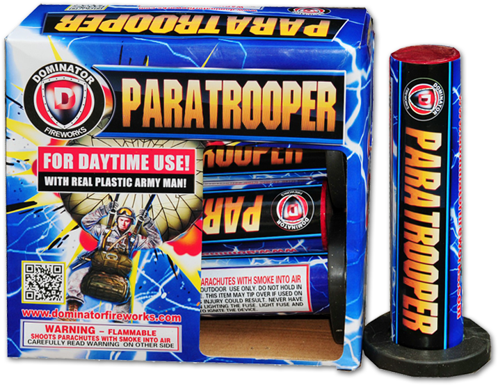Paratroopers - Fireworks Clipart (800x800), Png Download