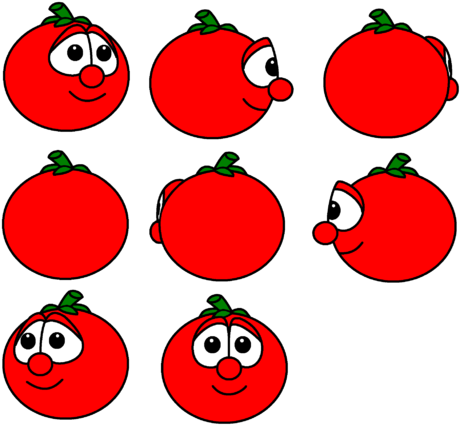 Bob The Tomato Png - Veggietales Bob The Tomato Clipart (640x480), Png Download