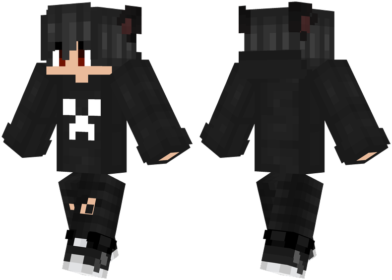 Black Creeper - Minecraft Abraham Lincoln Clipart (804x576), Png Download