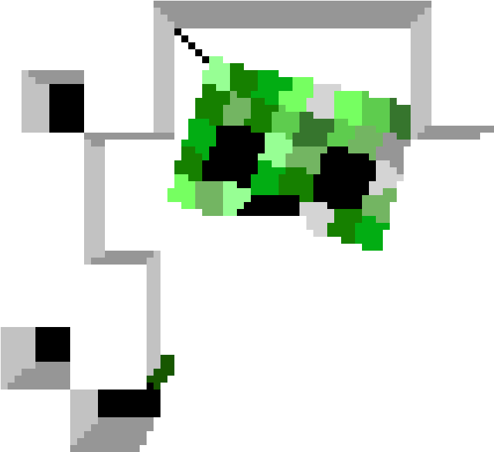 Creeper - Graphic Design Clipart (830x690), Png Download