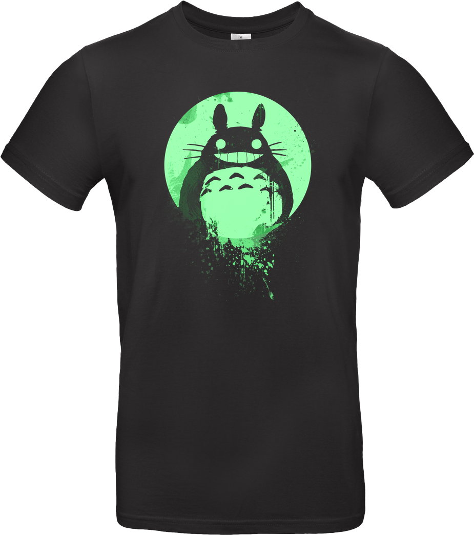 Totoro T-shirt B&c Exact - Shirt Clipart (1044x1044), Png Download