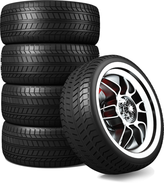 Tire Stack - Stack Of Tires Png Clipart (537x600), Png Download