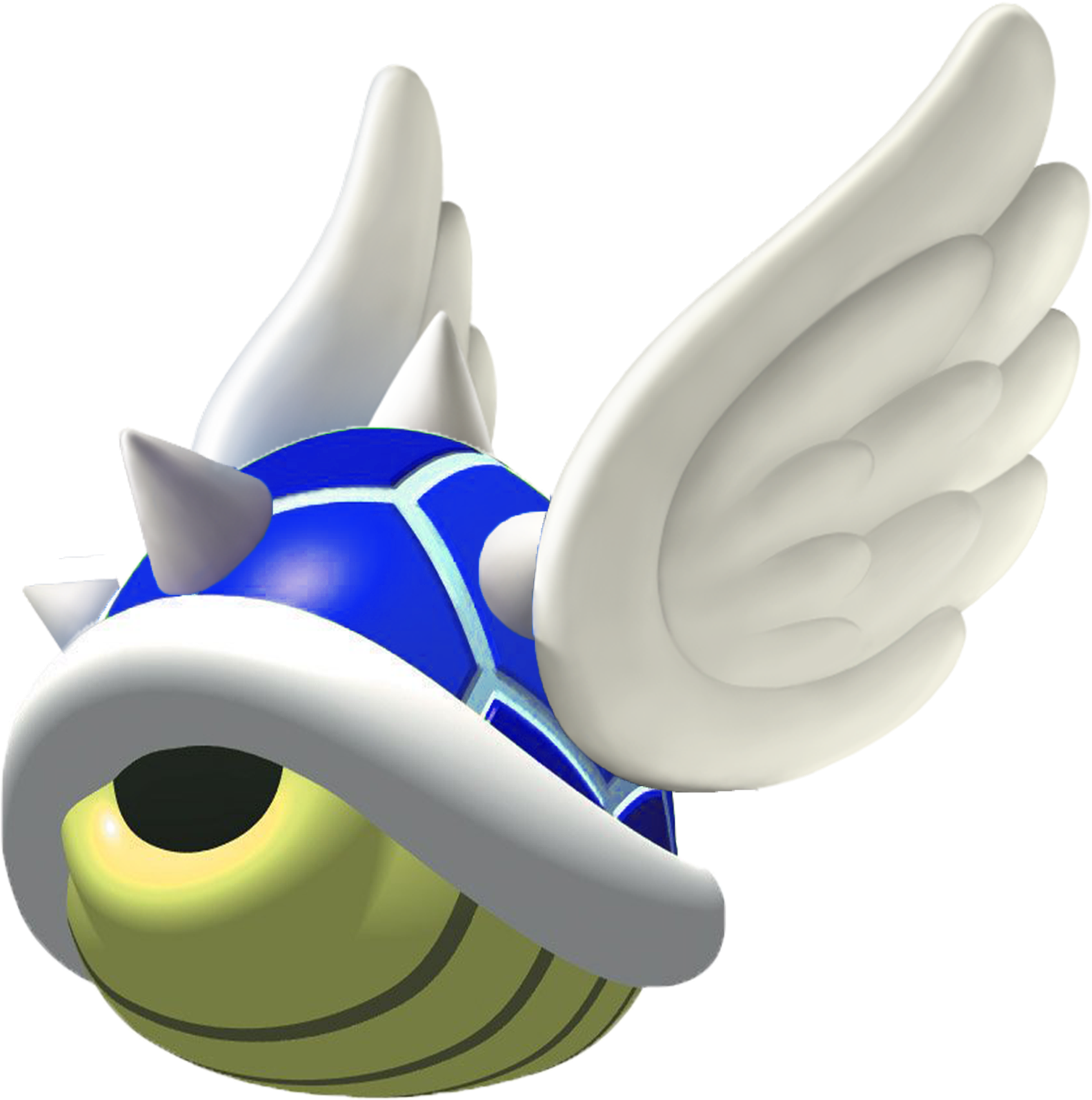 Blue Shell Png - Mario Kart 8 Deluxe Blue Shell Clipart (1722x1713), Png Download