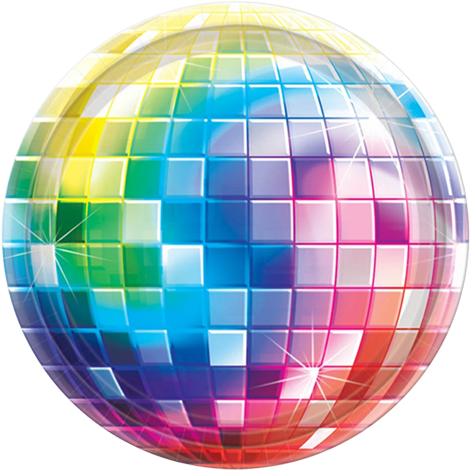 Every Saturday Retro Night - 80s Disco Ball Clipart (1163x669), Png Download