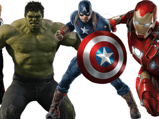 Captain America With Shield Clipart (640x480), Png Download