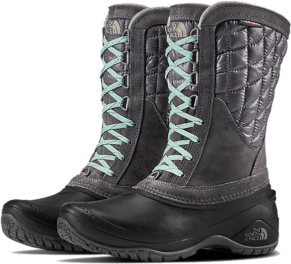 North Face Thermoball Women Boots Clipart (638x745), Png Download