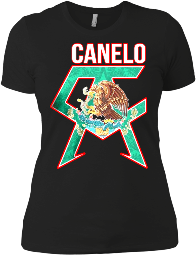 Saul Canelo Alvarez Boxing Men T-shirt Mexican Eagle - Shirt Clipart (780x1015), Png Download