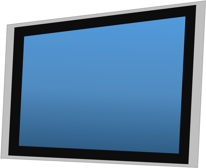 Tv Keeps Photos In Full Resolution, So Blurry Or Pixelated - Led-backlit Lcd Display Clipart (750x593), Png Download
