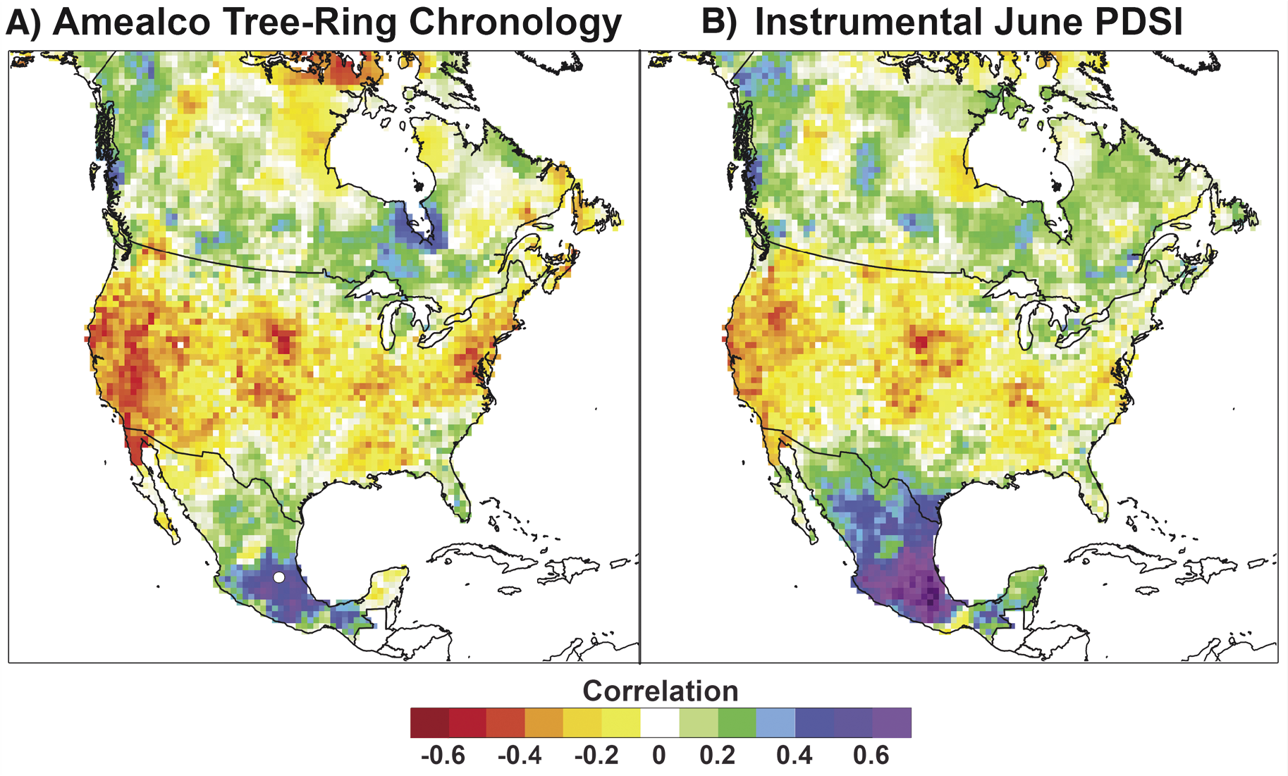 Central Mexico June Palmer Drought Severity Index Correlated - North America Drought Map Clipart (1837x1117), Png Download