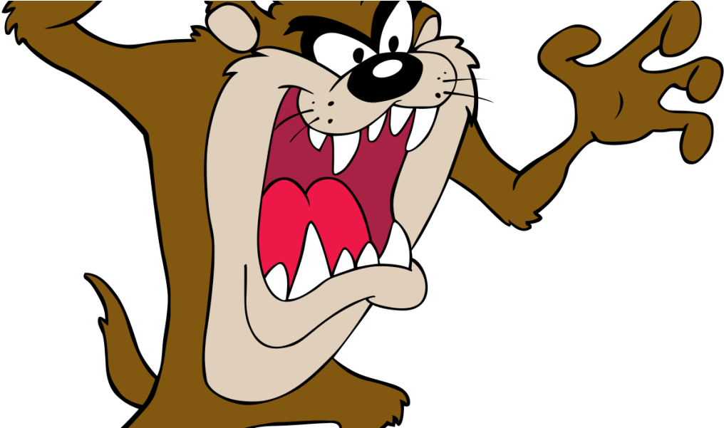 Taz Looney Tunes Png Format Clipart (1024x600), Png Download