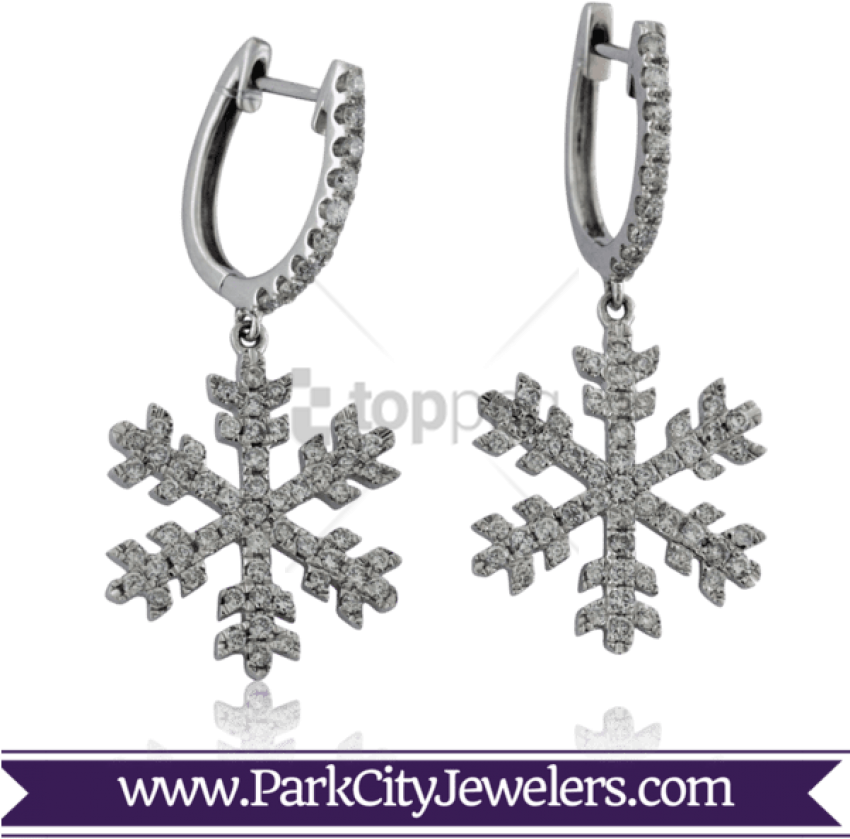 Free Png Pave Diamond Snowflake Dangle Earrings Png - Tài Chính Doanh Nghiệp Căn Bản Clipart (850x839), Png Download