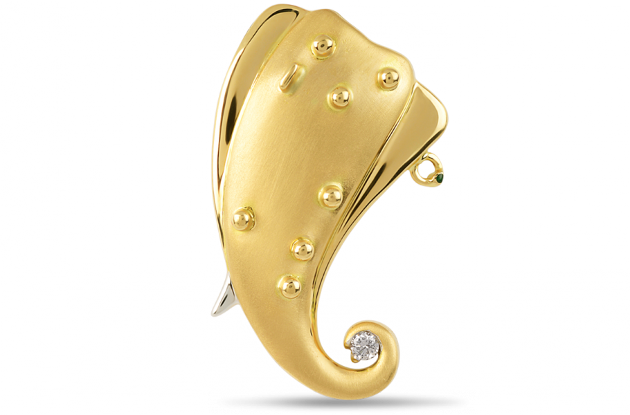 Lord Ganesha Gold Png Clipart (910x600), Png Download