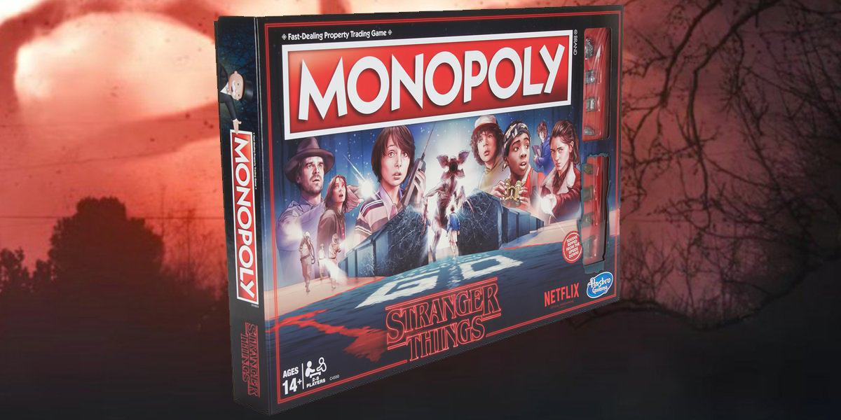 Explore The Underworld Of Hawkins With 'stranger Things' - Monopoly De Stranger Things Clipart (1200x600), Png Download
