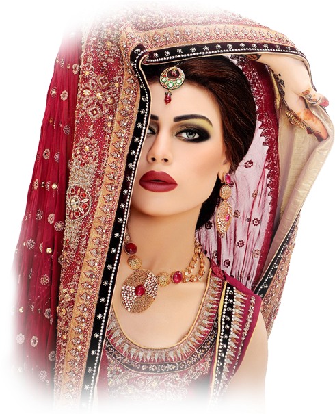 Party Sets - Indian Bride Clipart (496x826), Png Download