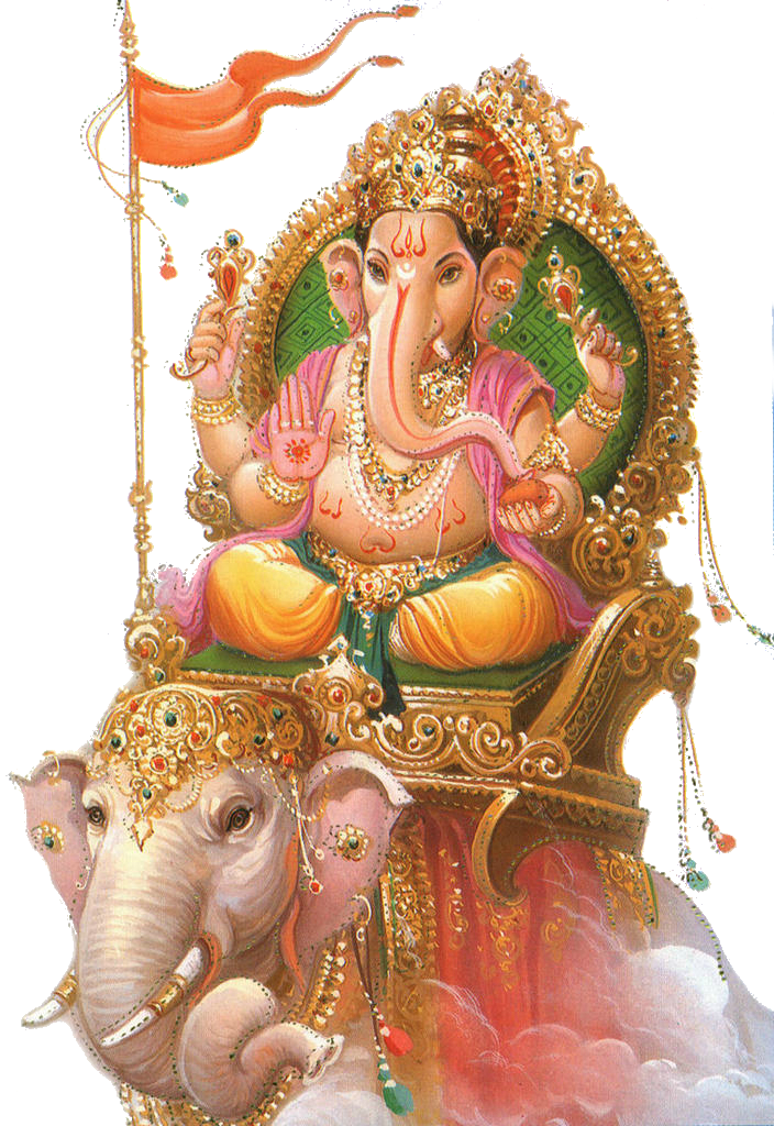 Bal Vihar & Hindi Sunday 10 Am - Shree Ganesh Clipart (704x1024), Png Download