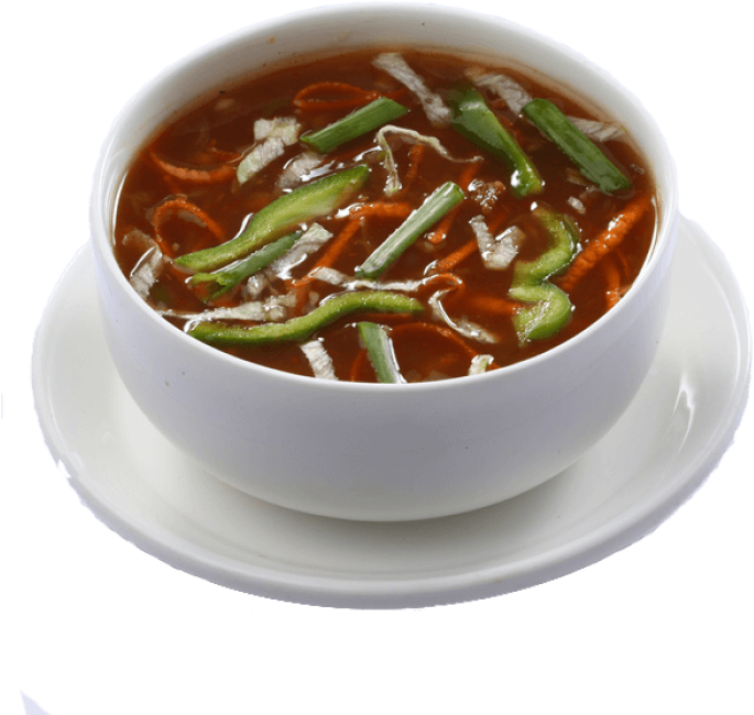 Hot And Sour Vegetable Soup - Spice Heaven Clipart (700x700), Png Download