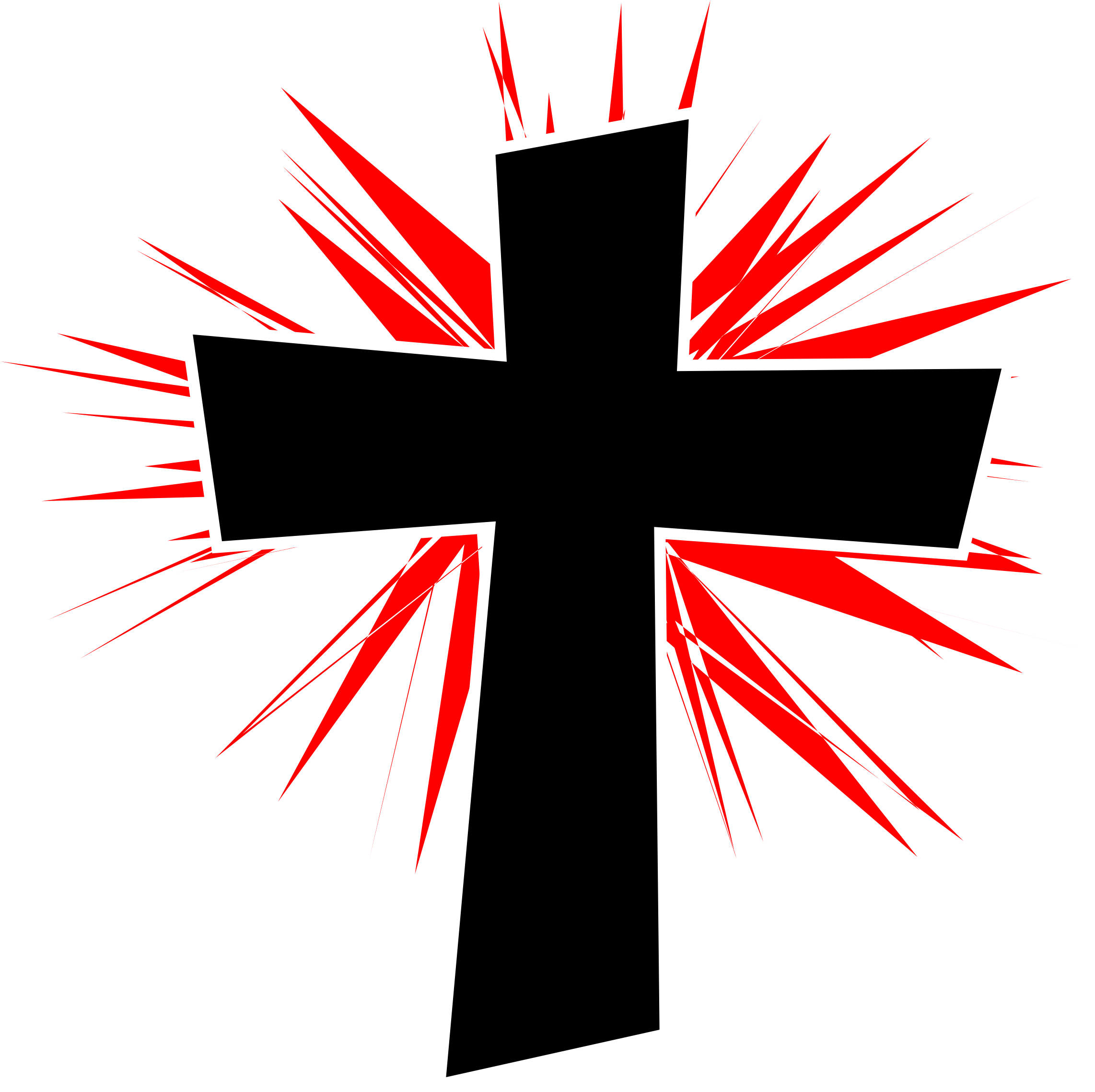 28 Collection Of Glowing Cross Clipart - Cruz Con Resplandor Png Transparent Png (2284x2278), Png Download