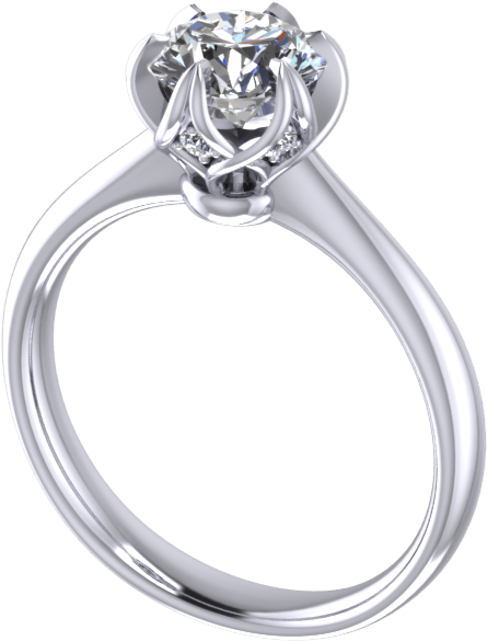 Jewelry Cad Stl Ring 3d Model Stl 8 - Ring Clipart (1024x768), Png Download
