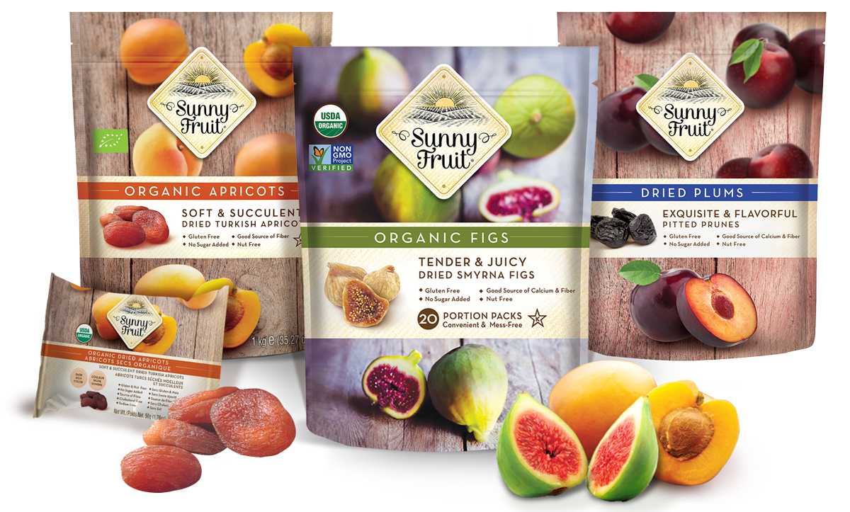 Our Dried Fruits Are Anything But Dry - Sunny Fruit Clipart (1200x723), Png Download