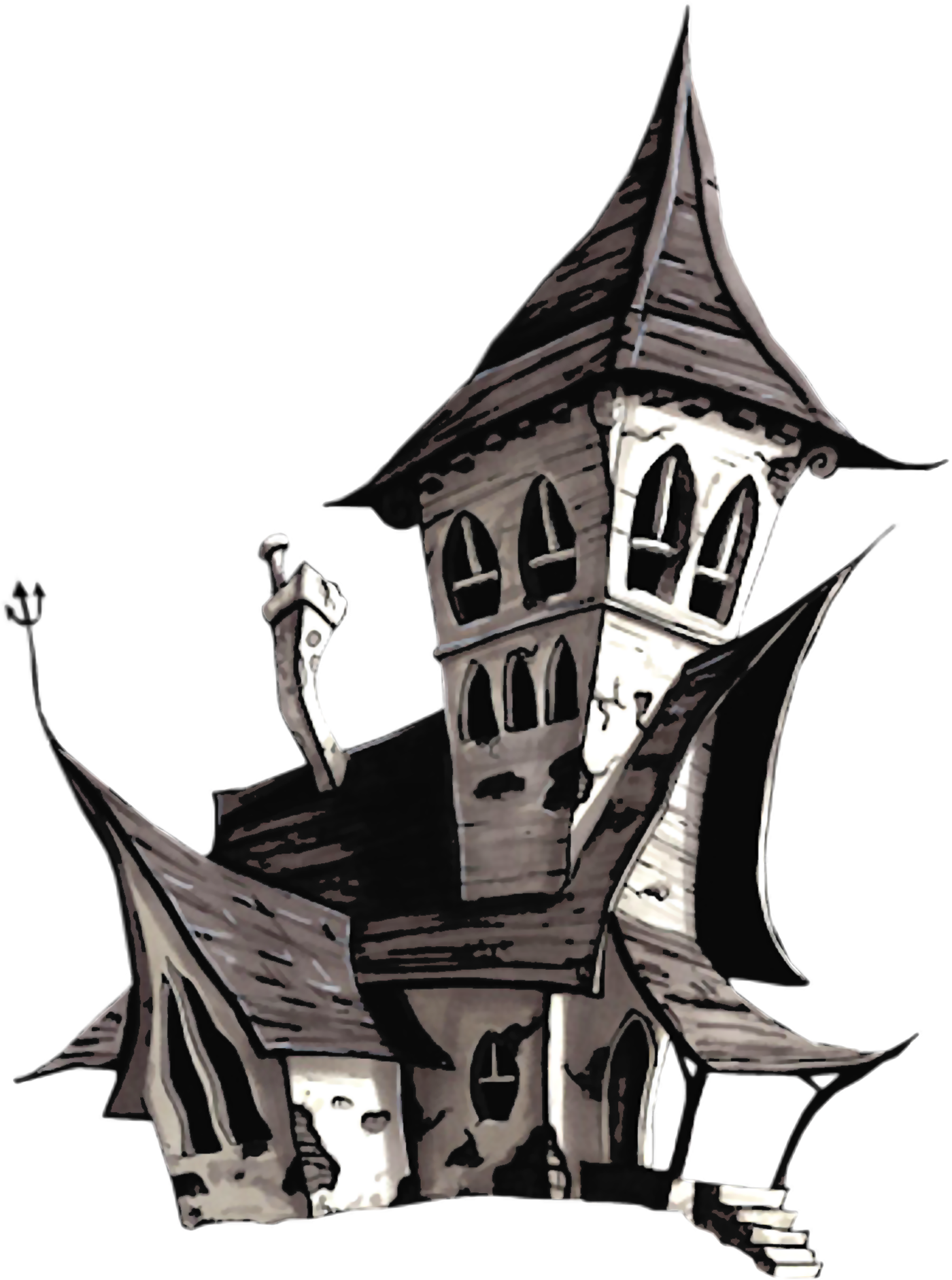 Halloween White House Png Clipart - Пнг Чучело На Хэллоуин Transparent Png (1400x1882), Png Download