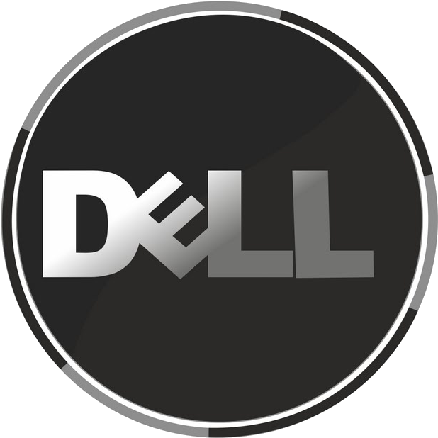 Dell Logo Png - Circle Clipart (620x738), Png Download