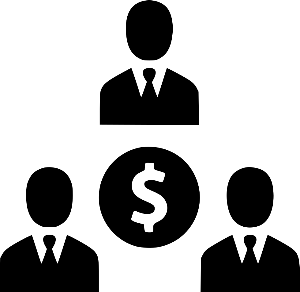 Business Group People Users Team Teamwork Svg Png Icon - People Money Icon Png Clipart (980x952), Png Download