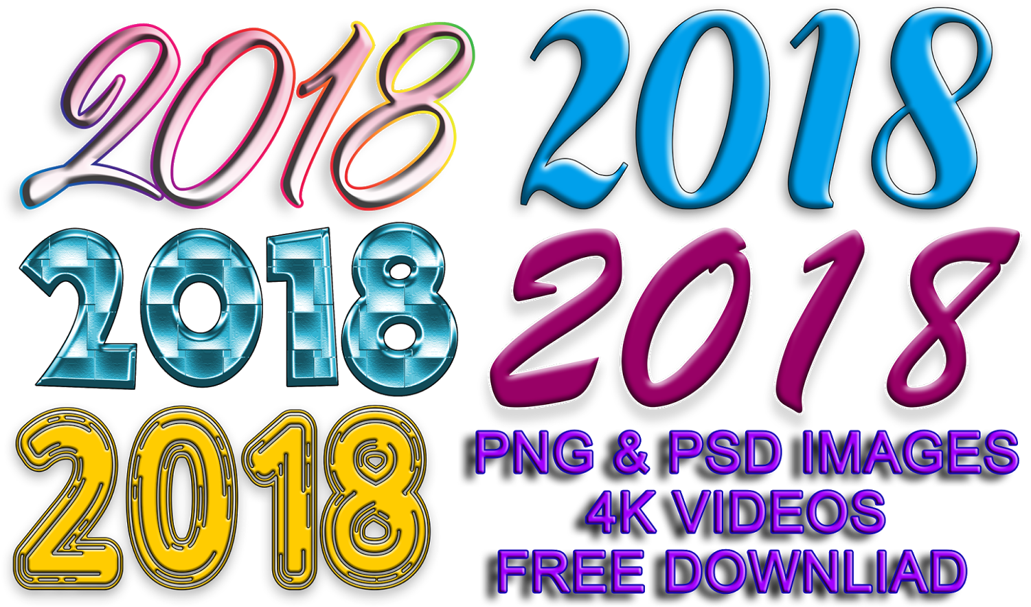 Happy New Year 2018 Wallpapers - Oval Clipart (1600x914), Png Download