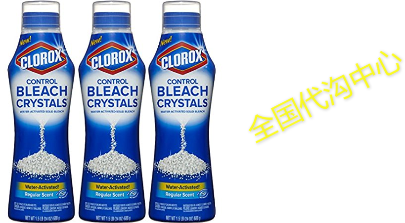 Clox Control Bleach Crystals Regular 72 Ounces - Bleach Crystals Clipart (850x450), Png Download