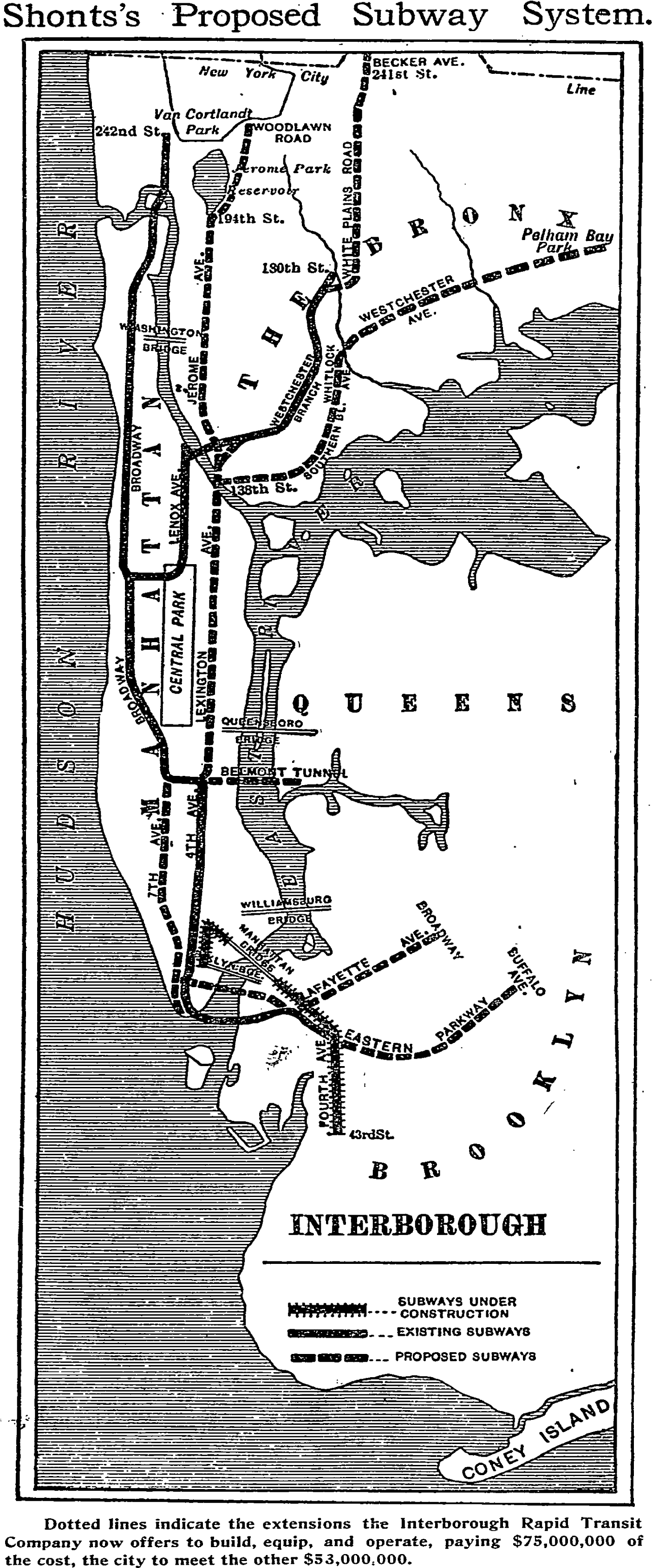 1910 Irt Plan - Tree Clipart (1414x3404), Png Download