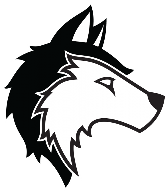 Jpg Free Siberian Gray Wolf Logo Clip Art Transprent - Wolf Logo Transparent Background - Png Download (586x670), Png Download