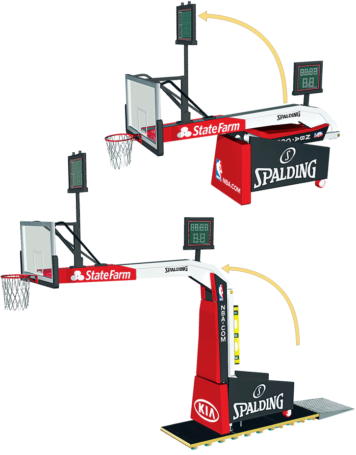 Chicago Bulls Basketball Hoop , Png Download - Chicago Bulls Basketball Hoop Clipart (726x926), Png Download