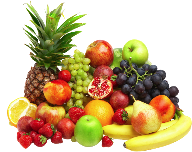 Fruit Png Image - Fresh Fruits Clipart (700x608), Png Download