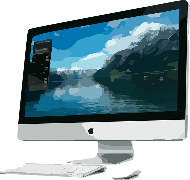 Display Clipart Mac Computer Screen - Imac 27 Inch - Png Download (761x720), Png Download