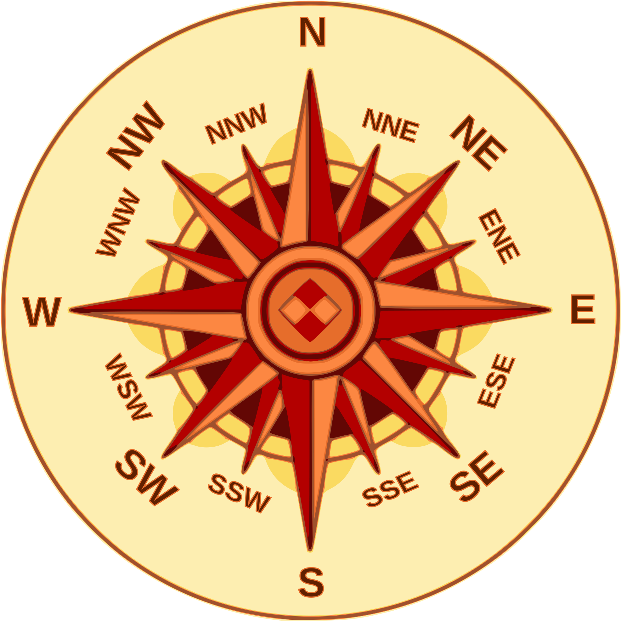 New Svg Image - Compass Spare Tire Cover Clipart (2000x2000), Png Download