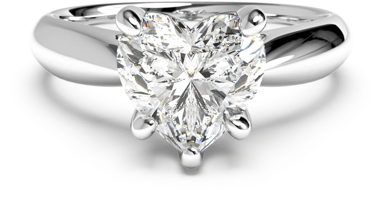 Diamond Shaped Wedding Rings - Engagement Ring Clipart (1280x860), Png Download