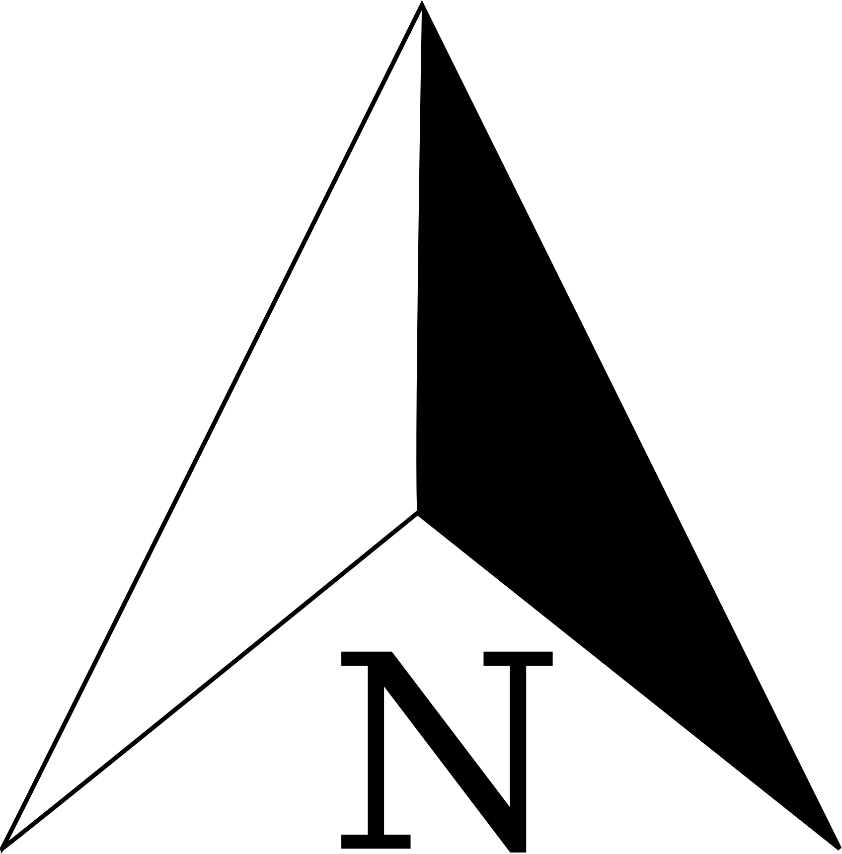 Arrow Computer Icons North Compass Rose - North Compass Rose Png Clipart (740x750), Png Download