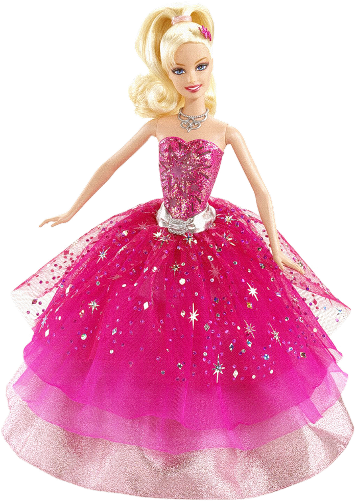 Barbie A Fashion Fairytale Clipart (774x1024), Png Download