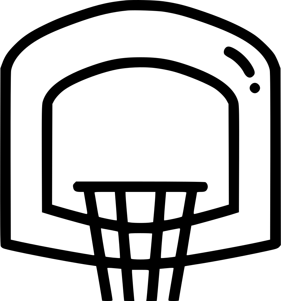 Basketball Basket Hoop Comments - Basketball Clipart (914x980), Png Download