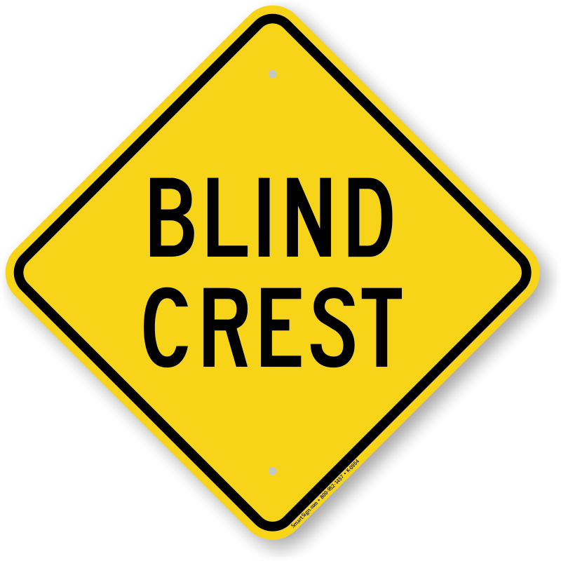 Blind Crest Yellow Diamond Shaped Sign - Laboratory Safety Clipart (800x800), Png Download