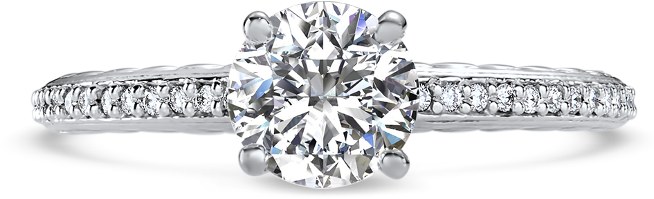It Is By Far The Most Popular Shape And With Good Reason - Engagement Rings Diamond Shape Clipart (1000x672), Png Download