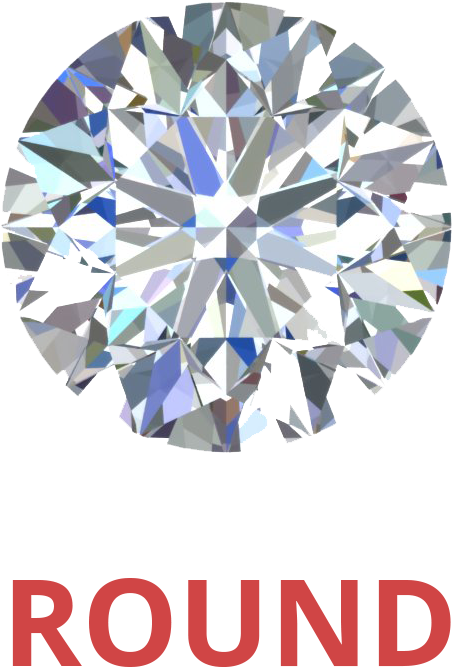 Emerald Cut Diamond - Round Gem Clipart (1024x1024), Png Download