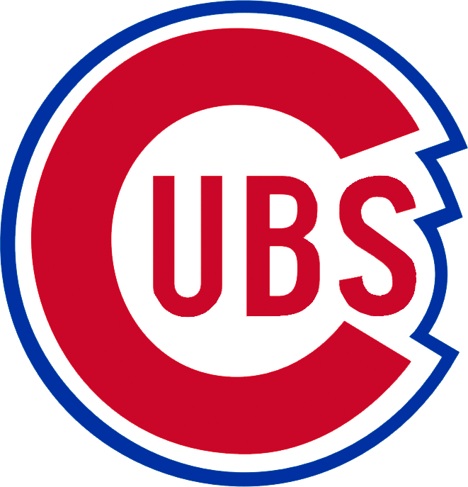 Chicago Cubs Logo 1941 To 1956 - Chicago Cubs 1945 Logo Clipart (661x687), Png Download