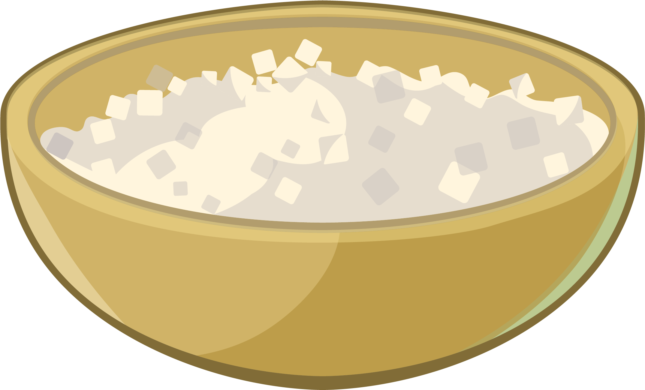 Rice Bowl Clip Art - Rice Bowl Vector Png Transparent Png (2529x1930), Png Download