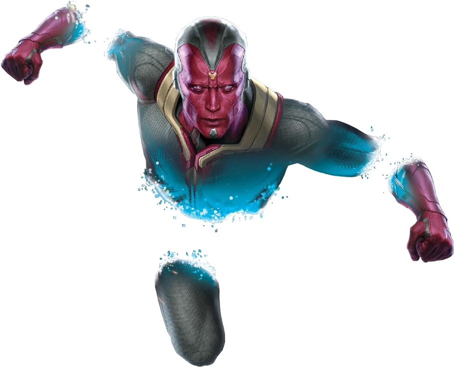 Marvel Png - Marvel Vision Clipart (959x763), Png Download