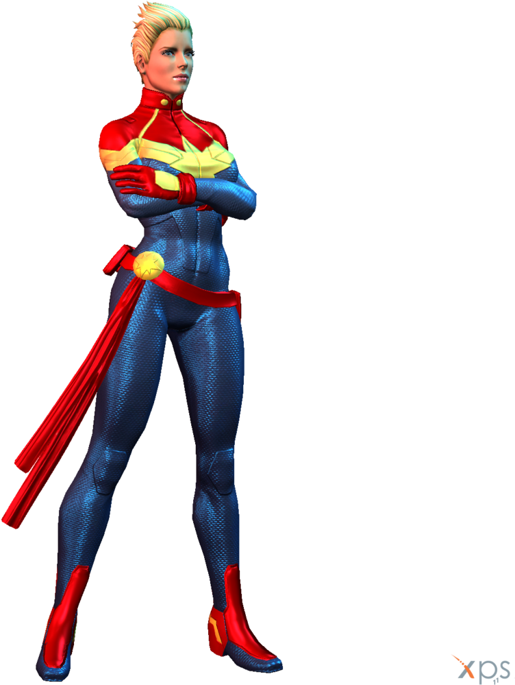 Captain Marvel Png Hd Clipart (1024x1024), Png Download
