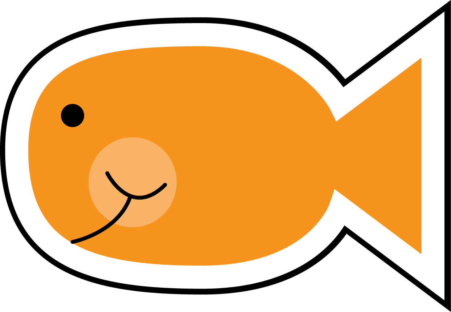 1463 X 1013 6 - Goldfish Clip Art - Png Download (1463x1013), Png Download