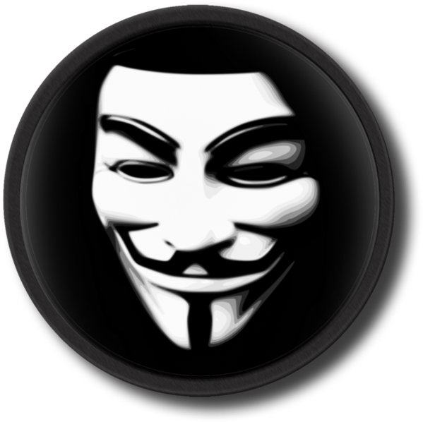 Anonymous Png Icon Clipart (809x987), Png Download