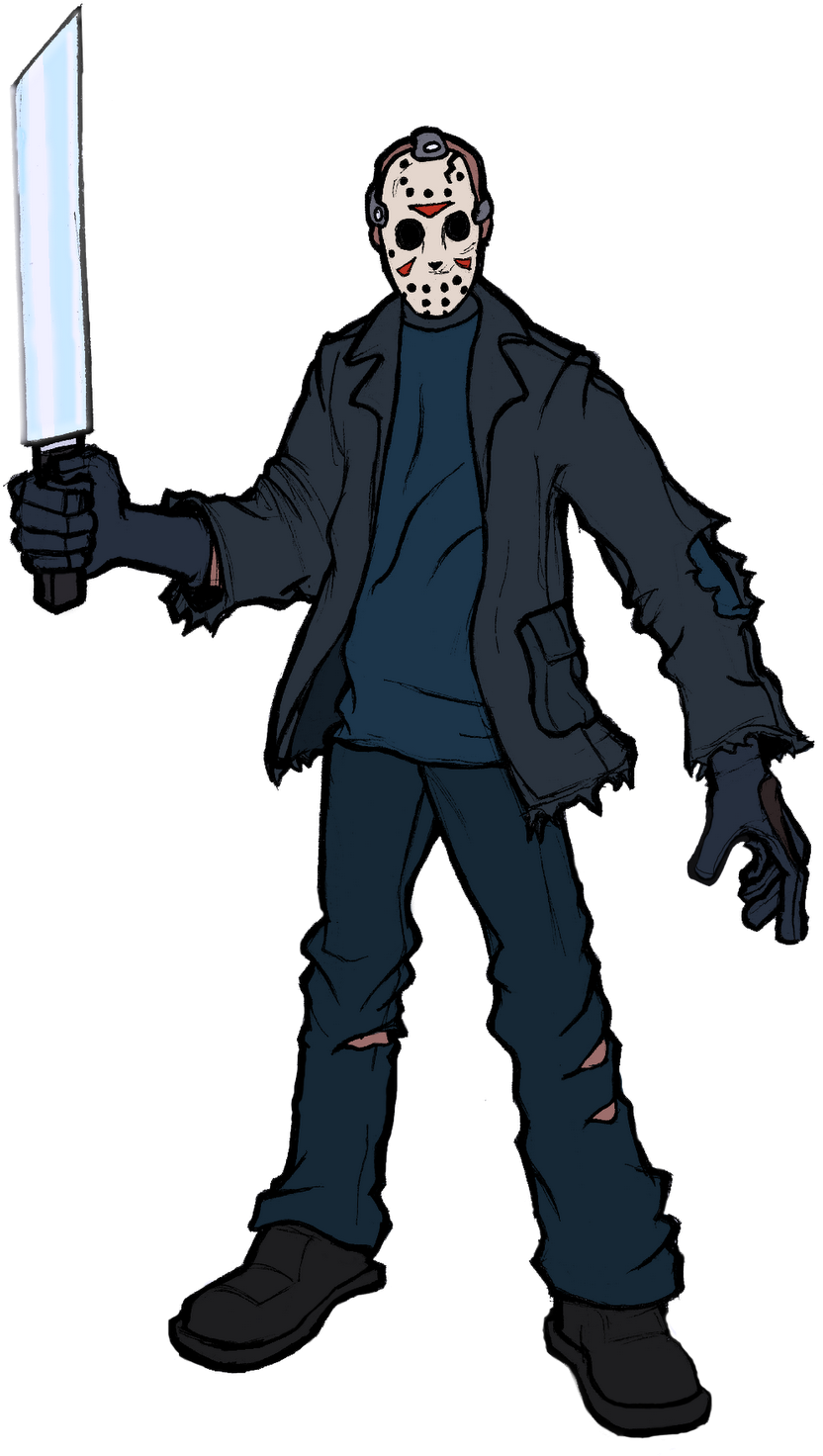 Freddy Krueger Cartoon Png , Png Download - Freddy Krueger Cartoon Drawing Clipart (832x1472), Png Download